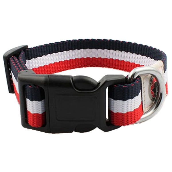 Webbing pet dog collar