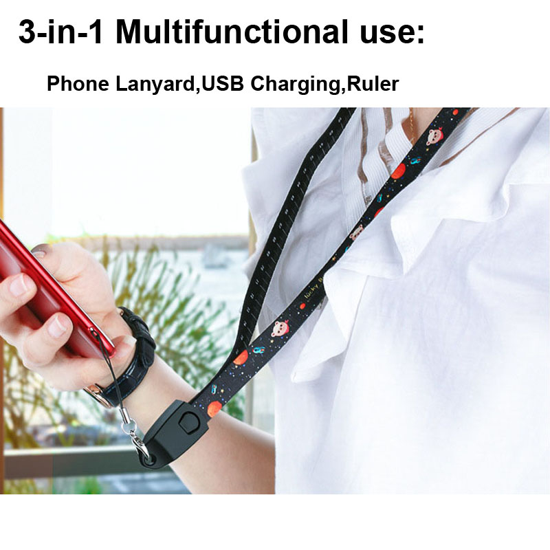 USB Charging Cable Lanyards