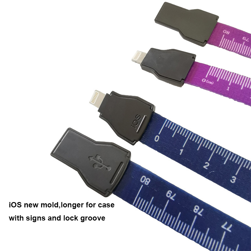 USB Charging Cable Lanyards for iOS 